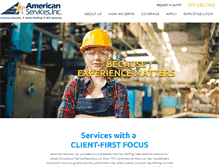 Tablet Screenshot of american-services-inc.com